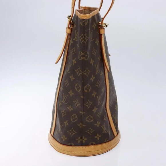LOUIS VUITTON Monogram Bucket GM Shoulder Bag M42236 LV Auth 137051 - Picture 3 of 16